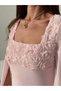Rochie maxi, roz - 3