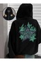 Snow Masked Ninja Unisex Sweatshirt Cardigan 2Strands Thick Fleece