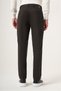 Khaki Side Pocket Textured Slim Fit Cotton Chino Trousers 1003265153 - 4