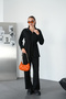 Nervür Stitched Oysho Zippered Suit - 5