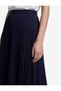 Women Navy Pleated Skirt - 4