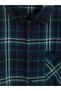 Checkered Embroidered Gabardine Boys' Shirt from Uzg Store for Style Enthusiasts - 4