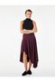 Women Red Plain Skirt