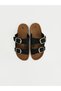 Thick Soled Double-Strapped Men's Slippers - 2
