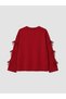 Peak New Season Burgundy Plus Size Women's Sweatshirt - 6
