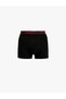Black Plain Men Boxers - 3