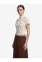Women Brown Polka Dot Skirt - 2
