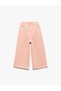 Baby Girls Pink Plain Sweat Pants - 4
