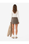 Beige Plain Women T Shirt - 4