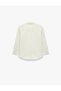 Grey Plain Women Shirt - 5