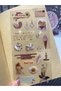 Plastic Vinatge 3 Syf. Scrapbook Sticker Set Gift Journal Daily Decoration - 5