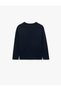 Navy Plain Baby Boy T Shirt - 5