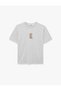 Grey Plain Women T Shirt - 3