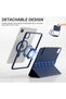Magnetic Detachable Case For iPad Pro 13 Inch M5 (2025) / M4 (2024), Powerful Magnetic Attachment, Slim Trifold Stand Case, Supports Stylus Pencil, Auto Wake/Sleep, Durable Protection, Rebound Series - 4