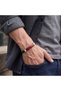 💎   Premium Shiny and Stylish Red Jasper Terra Natural Stone Leather Steel Men's Bracelet 31832B1D15 - 20 cm - 4