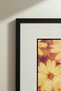 2 Pieces of Black Wooden Framed Square Wooden Painting with Yellow Daisies and Floral Concept - Home, Business, and Office Decoration Painting - 6