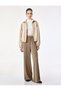 Women Brown Textured Trousers