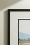 2 Pieces Black Wooden Framed Square Wooden Painting with Double Tree and Rural Scenery in Yellow and Coffee Tones - Home, Business and Office Decoration Painting - 6