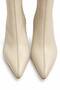 Pointed Toe Thick Heeled Zippered Women's Boots - 6