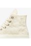 Chuck 70 Unisex Floral Patterned Cream Sneaker - 7