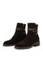 , Women's Genuine Leather Boots 1631022Z7740 Brown - 7
