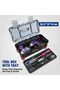148 pcs Tool Set with 3.6V Cordless Screwdriver & Toolbox - 3
