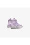 Chuck Taylor All Star Eva Lift Kids' Lilac Sneaker with Floral Pattern - 3