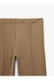 Women Brown Plain Trousers - 5