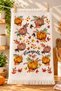 40X60 cm 2 Pieces 100% Cotton Printed Kitchen Towel Drying Cloth Hand Towel