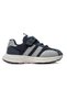 26-2341 Navy Blue Gray Kids Sneakers