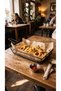 Luxury Thermoplastic Coated Metal Presentation Basket Cafe Restaurant Type Burger French Fries Serving Tray Plate