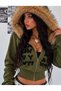 Y2K Trend Furry Printed Cardigan Streetwear Cardigan with Femuar/ Streetwear Y2K - 3