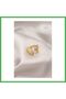 Gold Color Metal Butterfly Model Women's Ring Bezoss