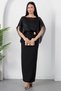 Organza Detail Dress with Rope Straps Grs4213