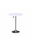 طاولة كافيه خشب بستم 70*70 3365 WHITE/SILVER