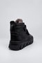 Genuine Leather Unisex Children's Boots Black - 3