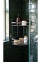 Luxury Thermoplastic Coated 2-Tier Bathroom Corner Shelf Shower Cabin Shampoo Holder Sponge Holder Corner Shelf Organizer - 3