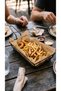 Luxury Thermoplastic Coated Metal Presentation Basket Cafe Burger French Fries Serving Tray Plate