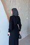 Aryel Belted Dress Black - 3
