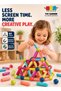 64 Pcs Magnetic Sticks Building Blocks Set – 3D Magnetic Construction Toys for Kids