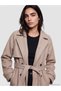 Esvab • Modern & Distinctive Double-Breasted Roba Collar Women's Cashmere Coat - 3