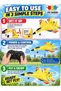RC Fighter Jet Plane with 2.4GHz 2CH Remote Control – Foam Remote Control Airplane - 5