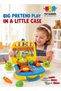 26-Piece Portable Lightweight Kitchen Cook Roll Suitcase Toy Playset For Kids
