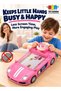 Racing Car Adventure Toy with Steering Wheel – Interactive Driving Simulation Game for - 2