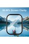 3 Pack PC Case Screen Protector for Apple Watch Series 11/10 46MM - 6