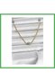 316L Steel Gold Color Evil Eye Model Women's Necklace Bezoss