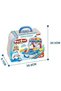 Kids Doctor Set with Rolling Carry Case, Pretend Play Medical Kit with Stethoscope - 5