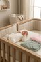 Mi̇noti̇ Newborn Baby Hospital-Issued Interlock Ribbed Double-Breasted Bodysuit Set (with Booties, under Hat, and Bib) - 3