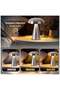 ZERIFAM Portable LED Table Lamp, Cordless Mushroom Lamp, Rechargeable Table Lamp for Bedroom Desk - 2