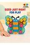 3D Transparent Gear Butterfly Toy Car for Kids – Rotating Lights, Sound & Flashing Gears - 4
